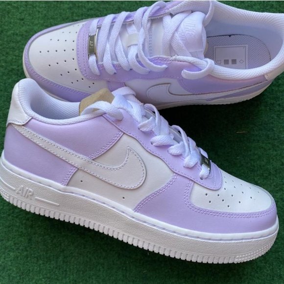 Nike Shoes - Nike Air Force 1 lilac Custom